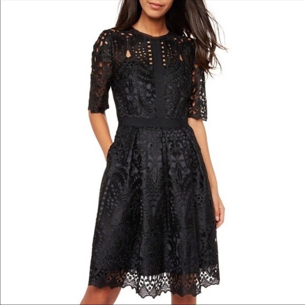 Ted Baker London Black Lace Dress New with Tags
